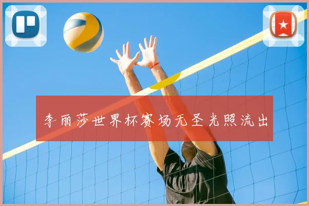 李丽莎世界杯赛场无圣光照流出